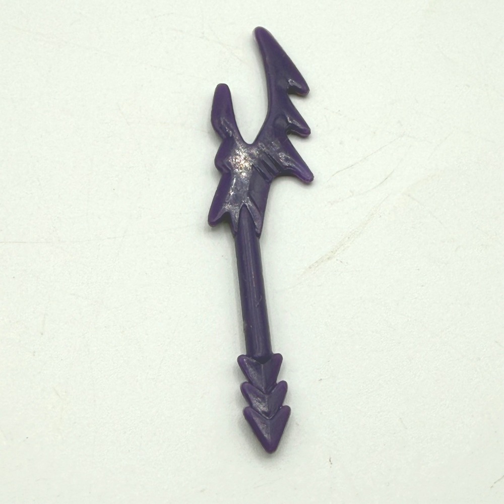 Vintage Battle Beasts #71 Diving Duckbill Staff Spear Weapon 1988 Accessory